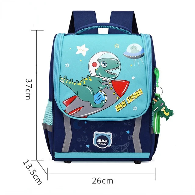 Unicorn School Backpack – Kids Canvas Bag & Size Options