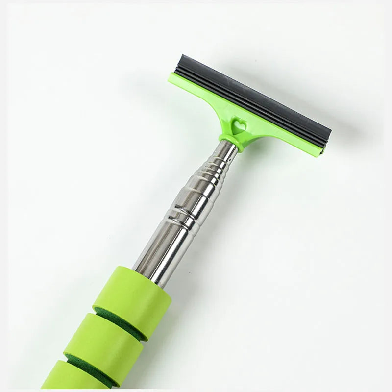 Telescopic Car Rearview Mirror Wiper & Window Cleaning Brush – 21–98cm, 5 Colors
