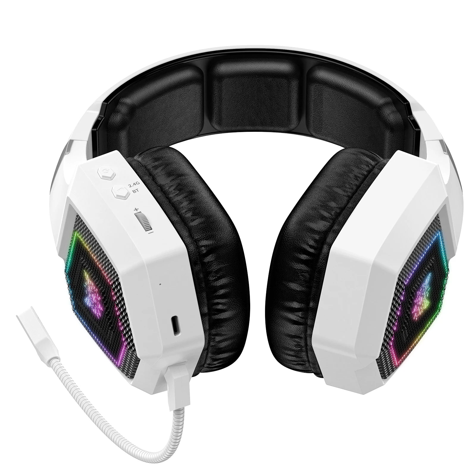ONIKUMA GT806 Wireless Gaming Headset — 2.4GHz & Bluetooth 5.3, HiFi Sound, RGB, Noise-Canceling Mic for PC & Laptop