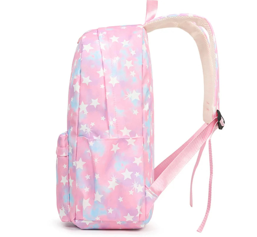 KPop Demon Hunters Nylon Backpack – Campus School & Travel Bag