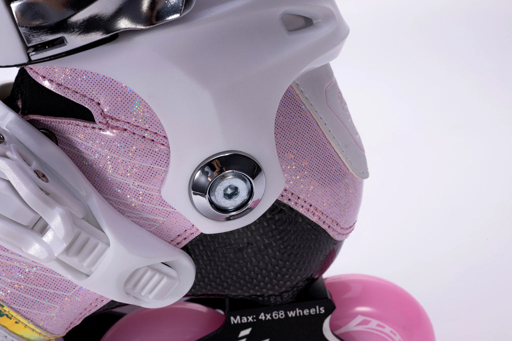 Pasica Carbon Fiber Inline Slalom Skates – Adjustable Children's Roller Skating Shoes for Sliding & Slalom