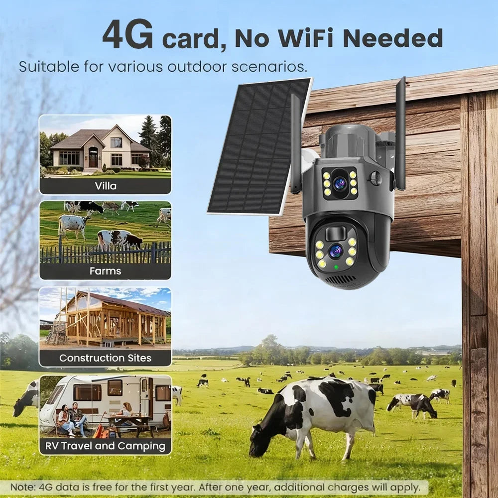 Jaxcam Solar Security Camera – Wi-Fi or 4G Options