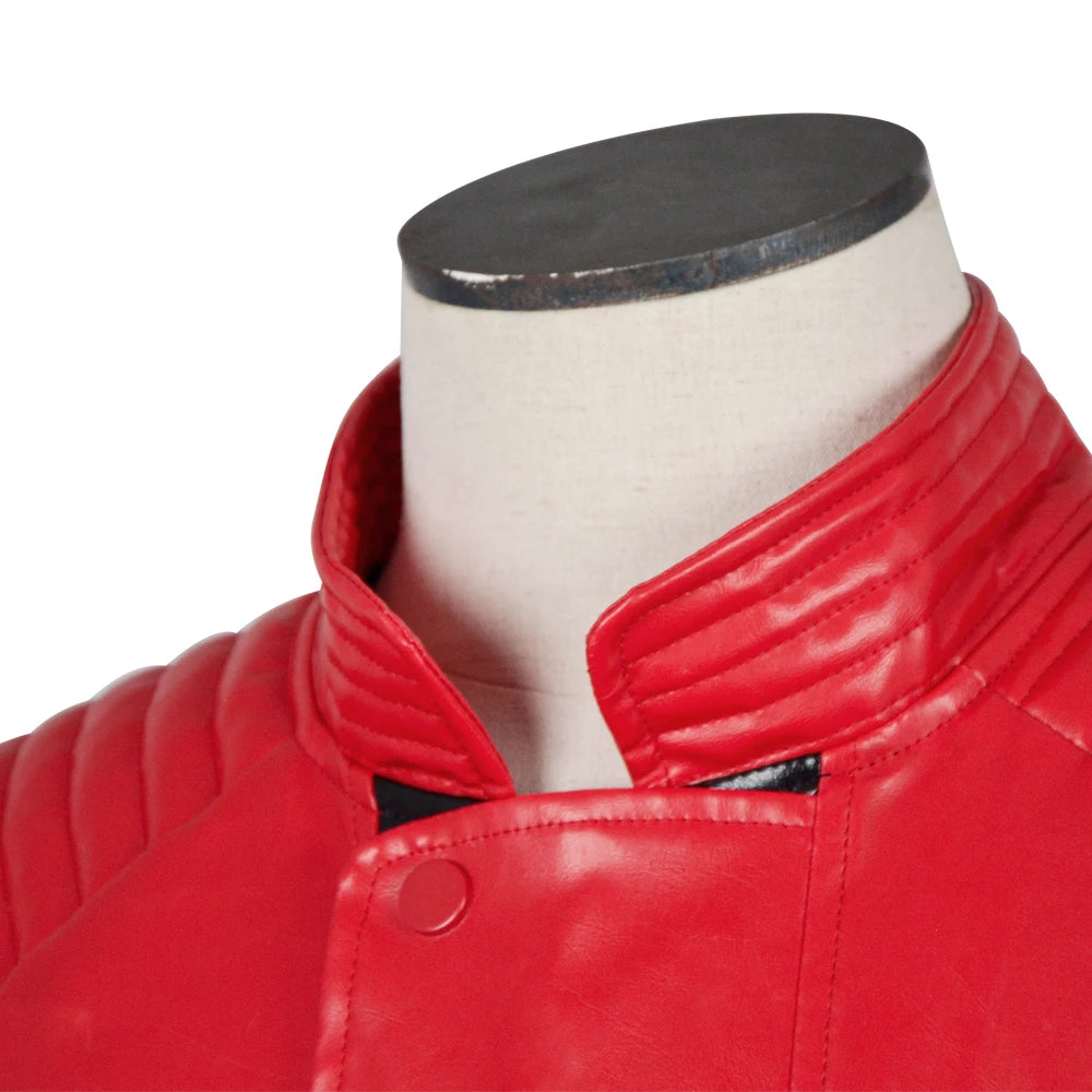 Men's Red Cosplay Jacket – Michael Jackson-Inspired Costume