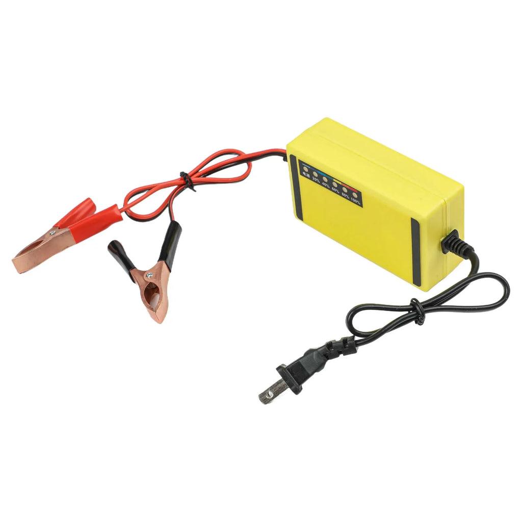 12V Fast Charging Car Battery Charger – Automatic High-Power Motorcycle & Acid Battery Charger