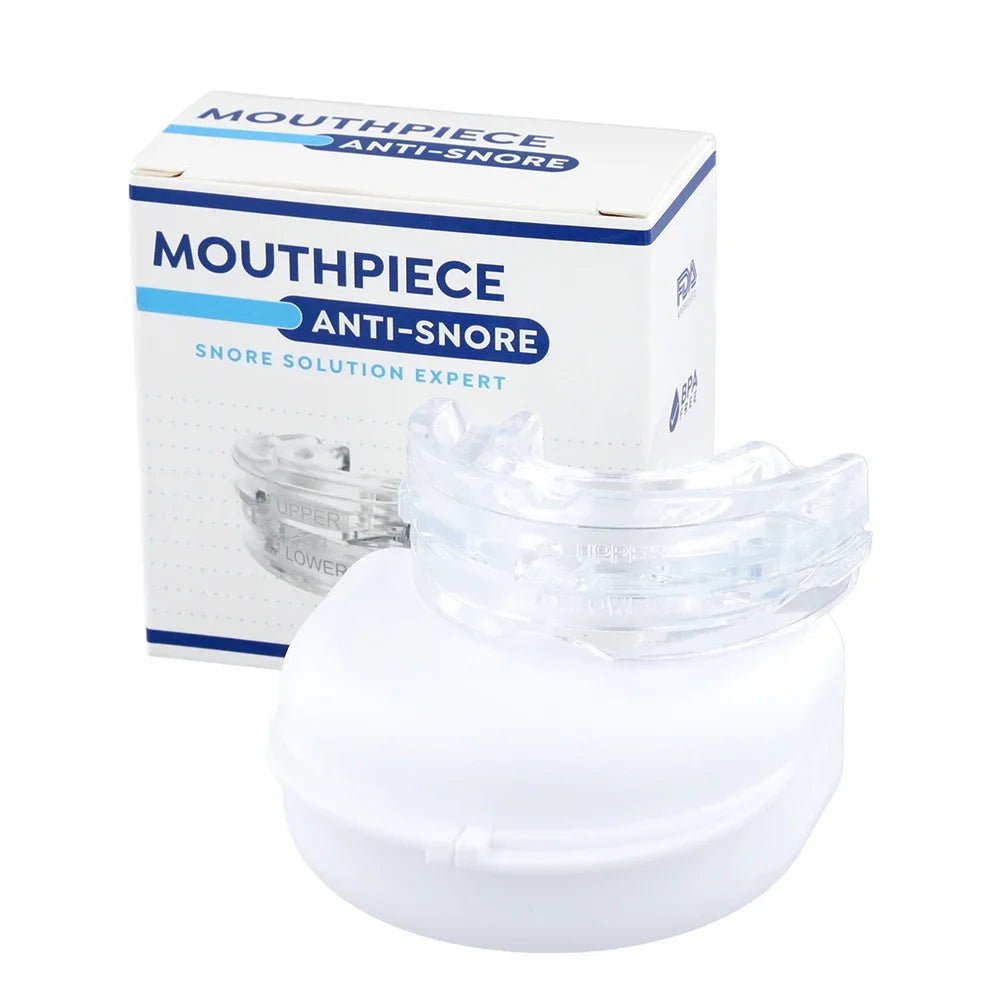 Anti-Snoring Mouth Guard — Teeth Grinding & Sleep Apnea Relief Device