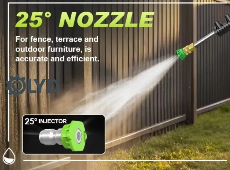 Electric Pressure Washer – Four Nozzles & Foam Cannon