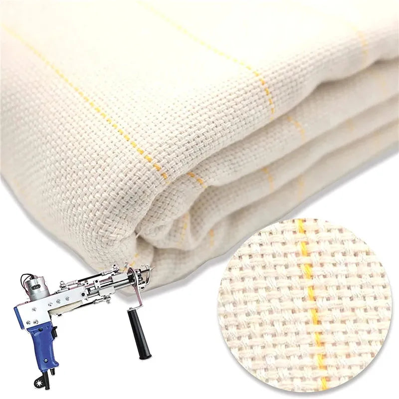 Primary Tufting Cloth Backing Fabric – Carpet Weaving & Rug Tufting Material, 1x4m or 1.5x1.5m