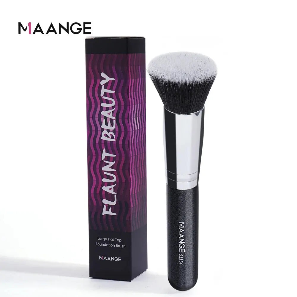 MAANGE Single Makeup Brush with Box — Foundation & Blush