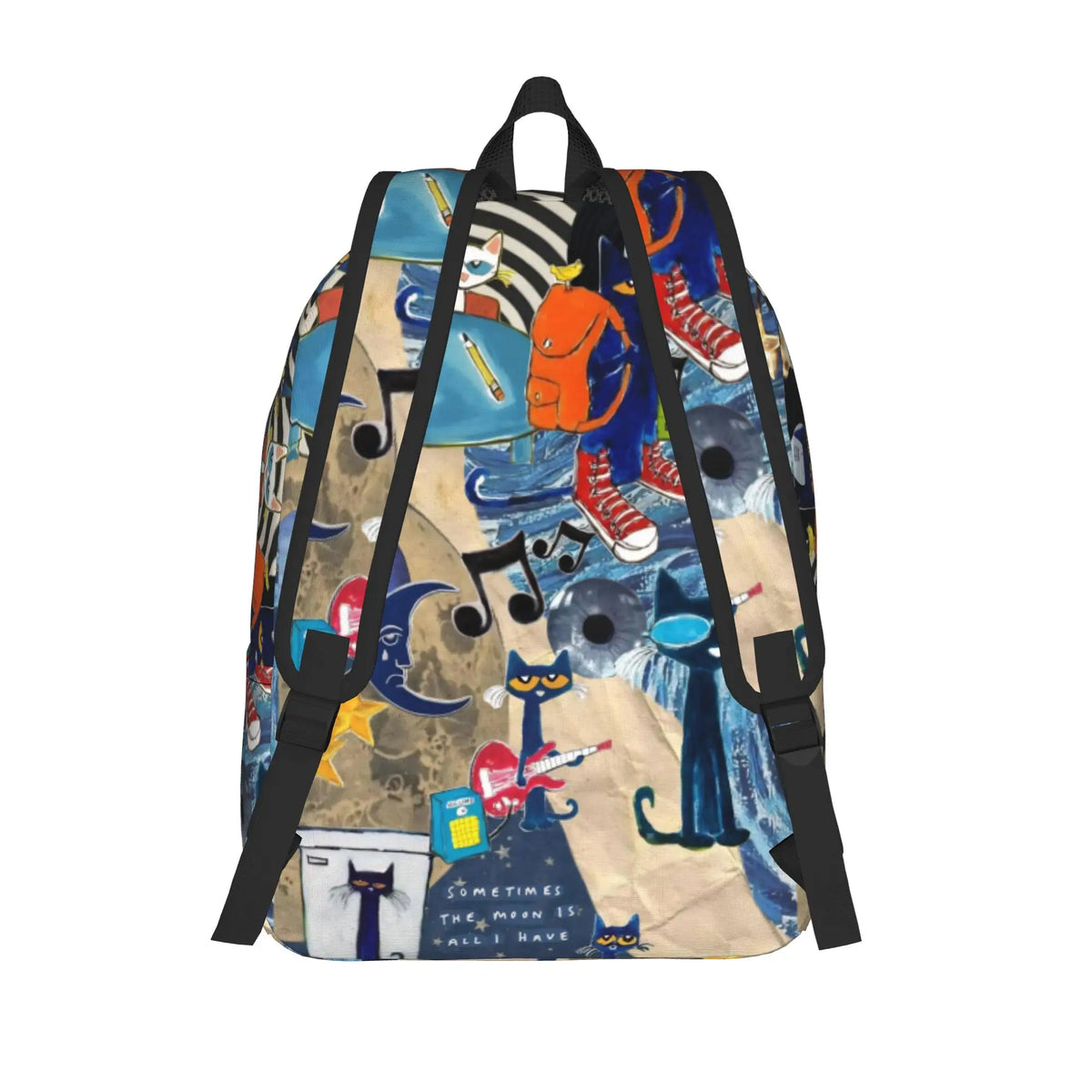 Pete the Cat Canvas Backpack – Everyday School Bag