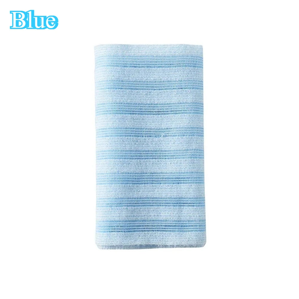 Japanese Exfoliating Bath Washcloth – Nylon Rubbing Towel Back Scrubber for Smooth Skin