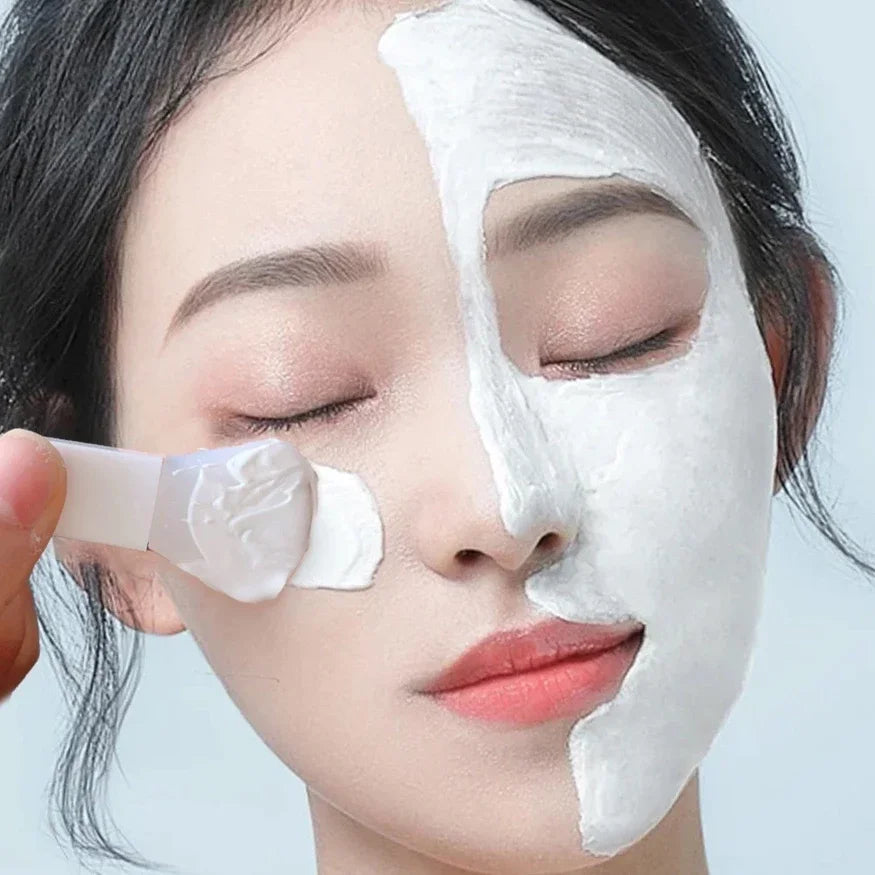 3-Piece Silicone Facial Mask Applicator Brush Set