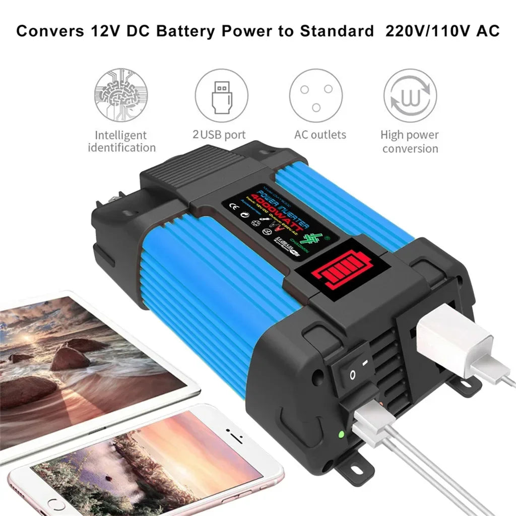 3000W Ultra High Power Solar Panel – 12V/24V Efficient Charging for Home, Camping & Off-Grid