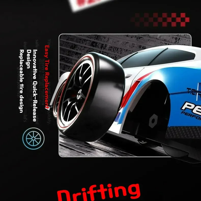 1:24 Scale 4WD RC Drift Car – High Speed Electric Racing Car for Kids & Adults
