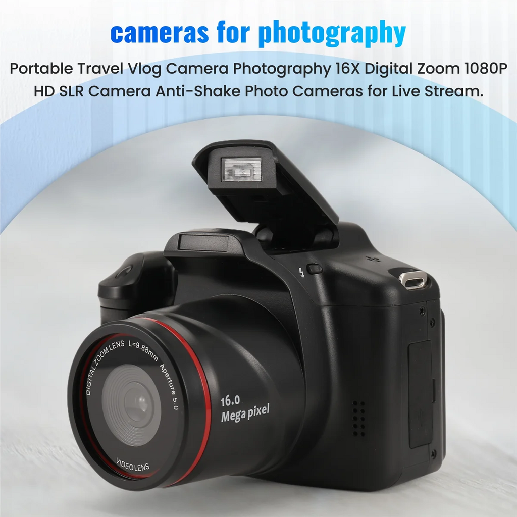 Portable Digital Camera with 16x Digital Zoom