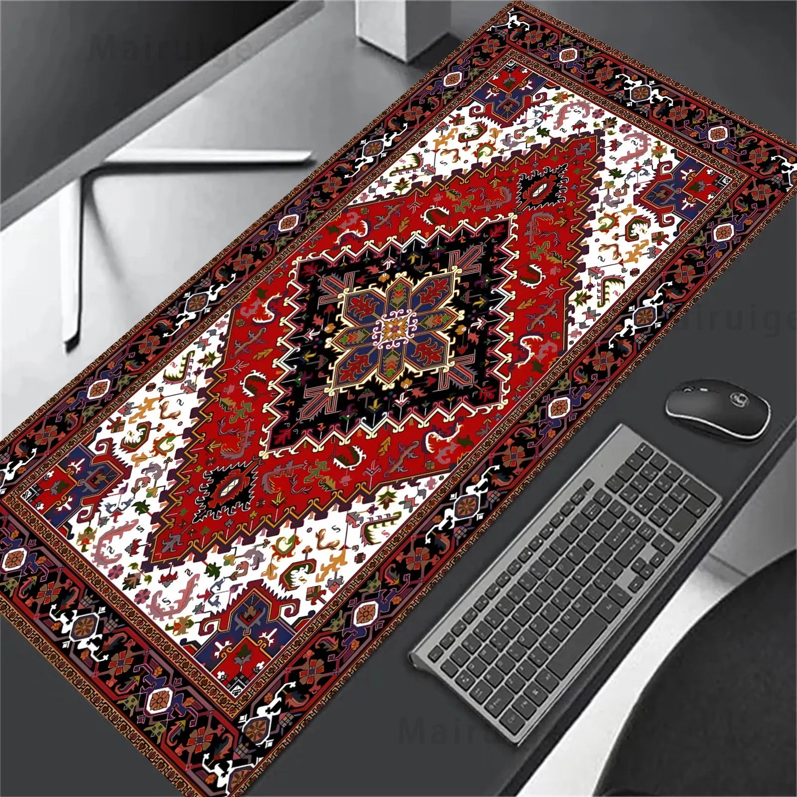 Persian Rug XXL Gaming Mouse Pad — Large Vintage-Style Desk Mat