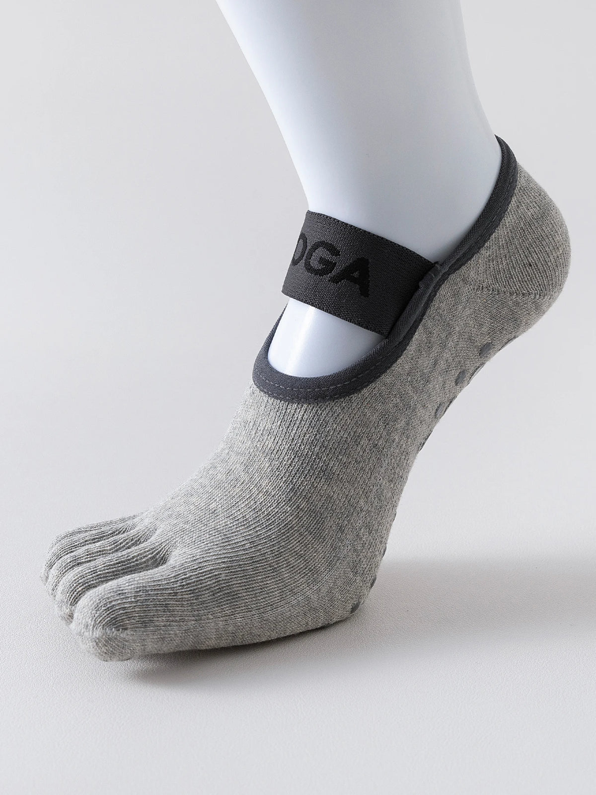 Women's Five-Toe Yoga Socks – Anti-Slip Grip