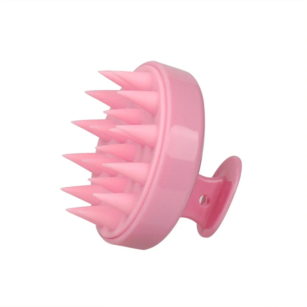 Silicone Scalp Massage Comb — Hair Growth Shampoo Brush