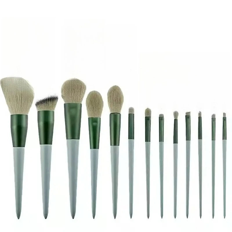 Soft Hair Makeup Brush Set — Foundation & Blush