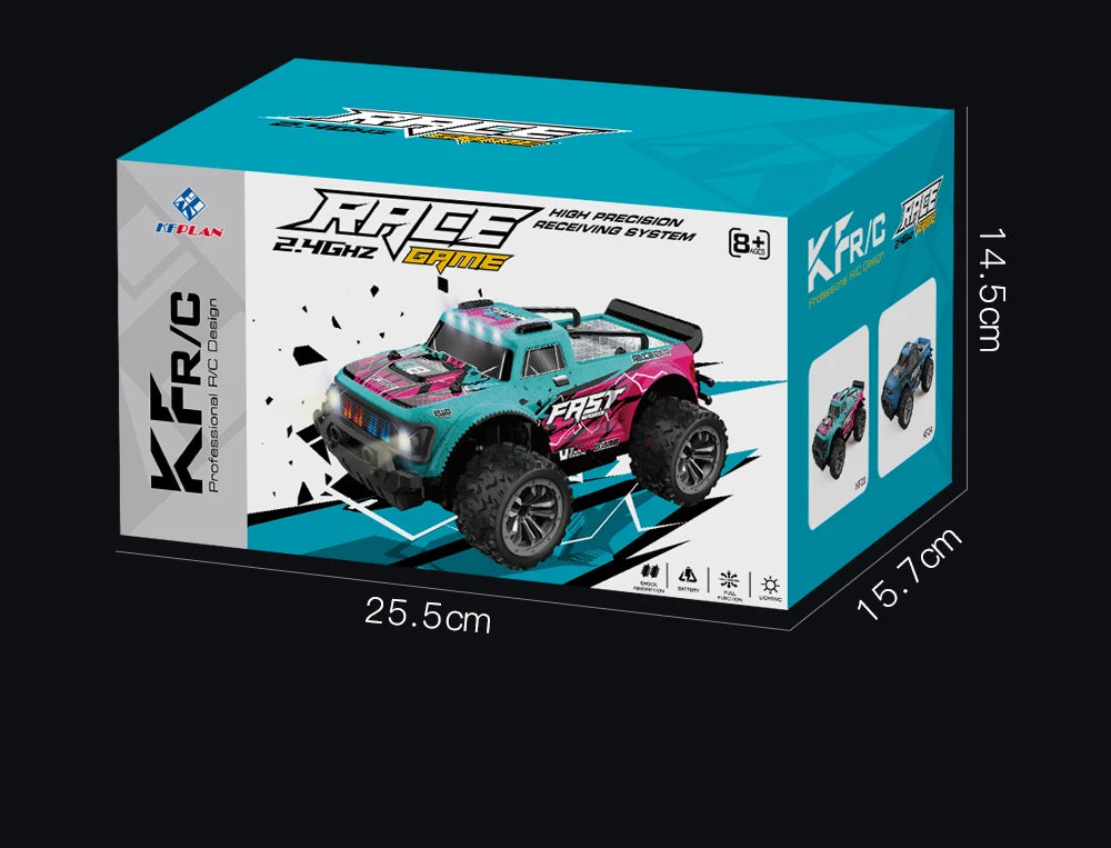 ZWN 1:16 / 1:20 Scale 2.4G RC Off-Road Climbing Car with LED Light – Multi-Model Kids Gift