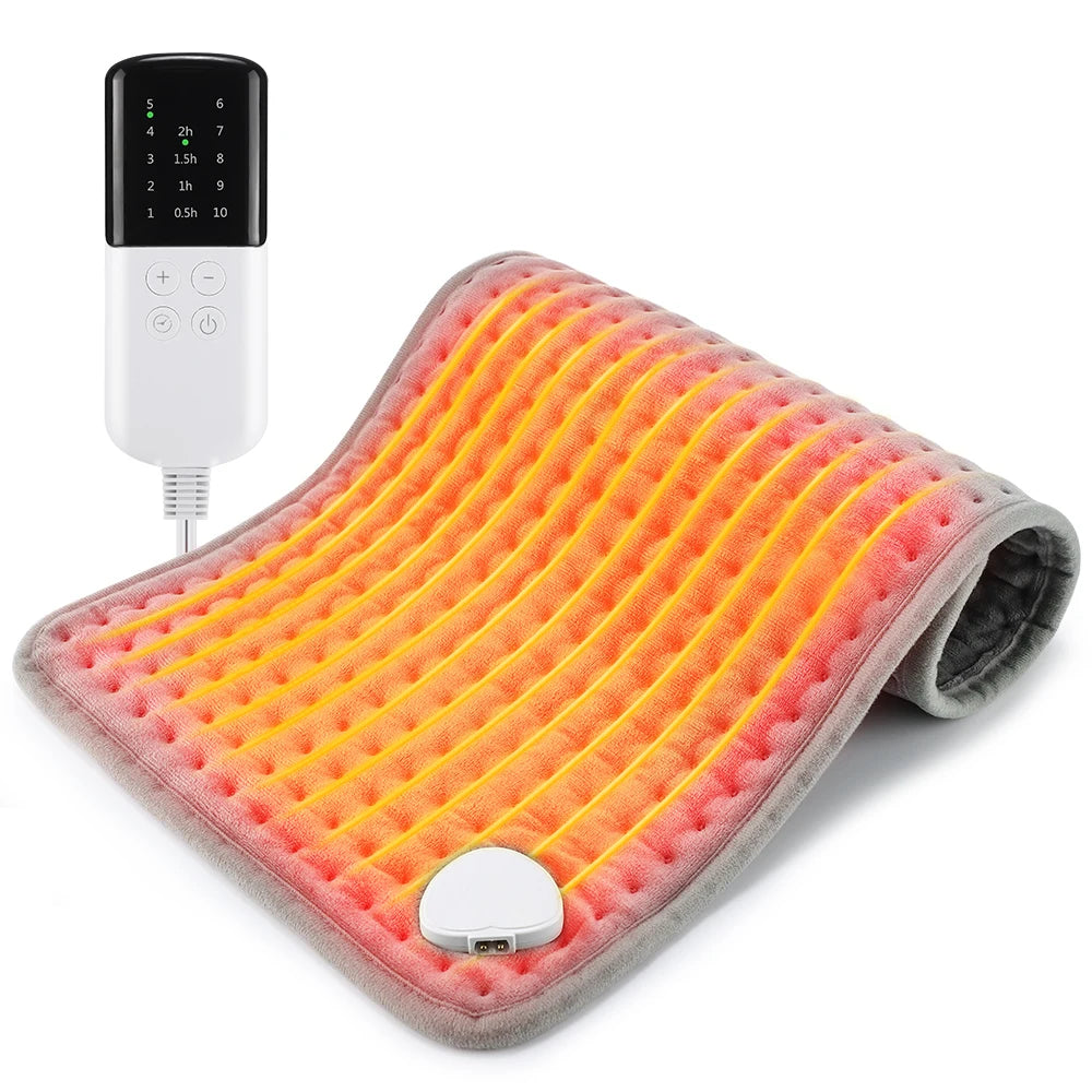 Electric Heating Blanket Mat – Heated Pad for Bed & Sofa, Warm Winter Thermal Blanket, 58x29cm
