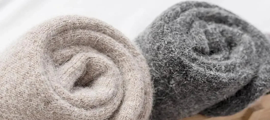 Men's Thick Merino Wool-Blend Winter Socks