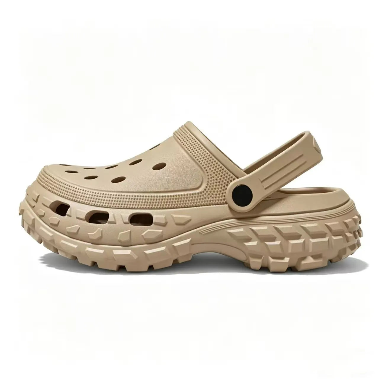 Women's Non-Slip Beach Sandals — Cushioned Clog Sole Comfortable Fashion Slip-On