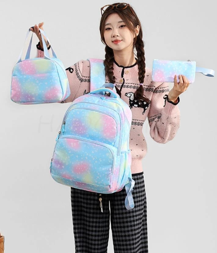 My Little Pony 3-Piece Kids Backpack Set – School Bag, Lunch Bag & Pencil Case