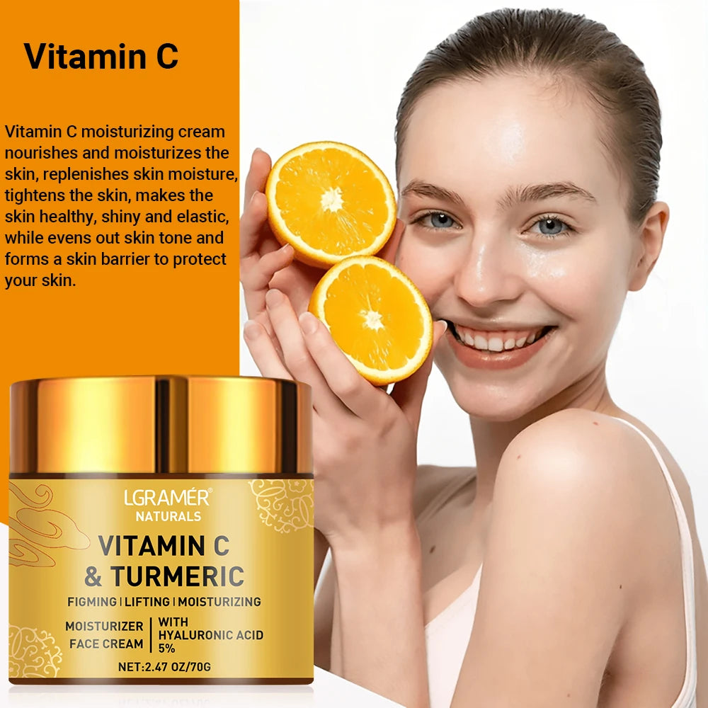 Turmeric Vitamin C Retinol Whitening Face Cream