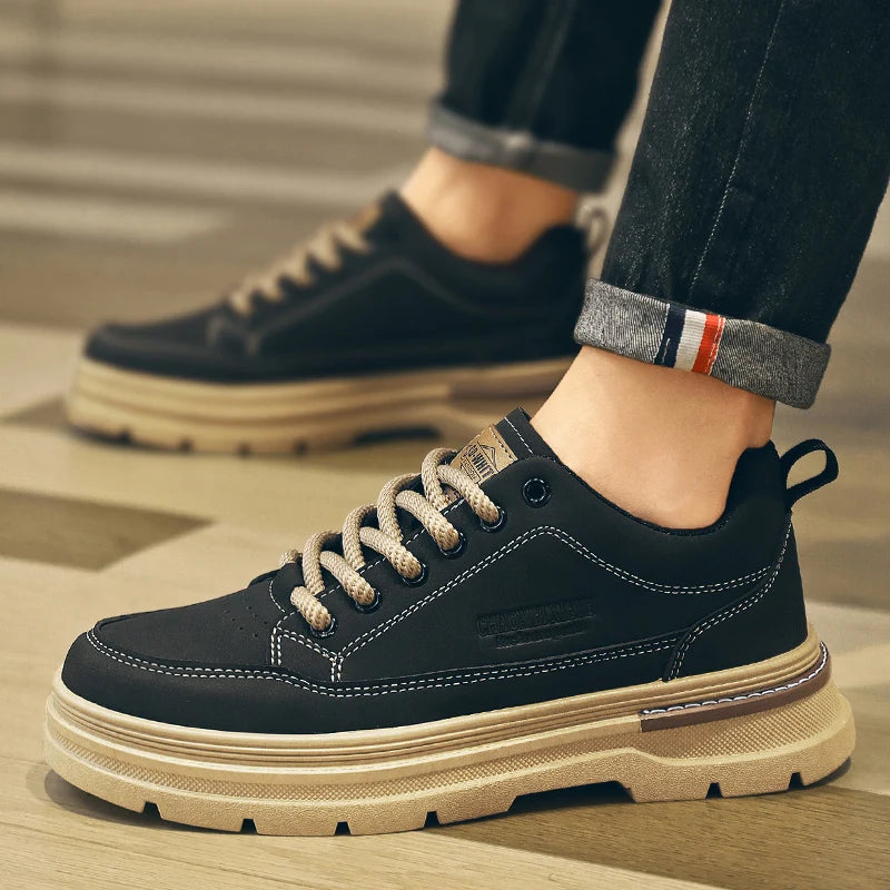 Men's Luxury Fashion Loafers 2025 – Breathable Casual Race & Running Sneakers