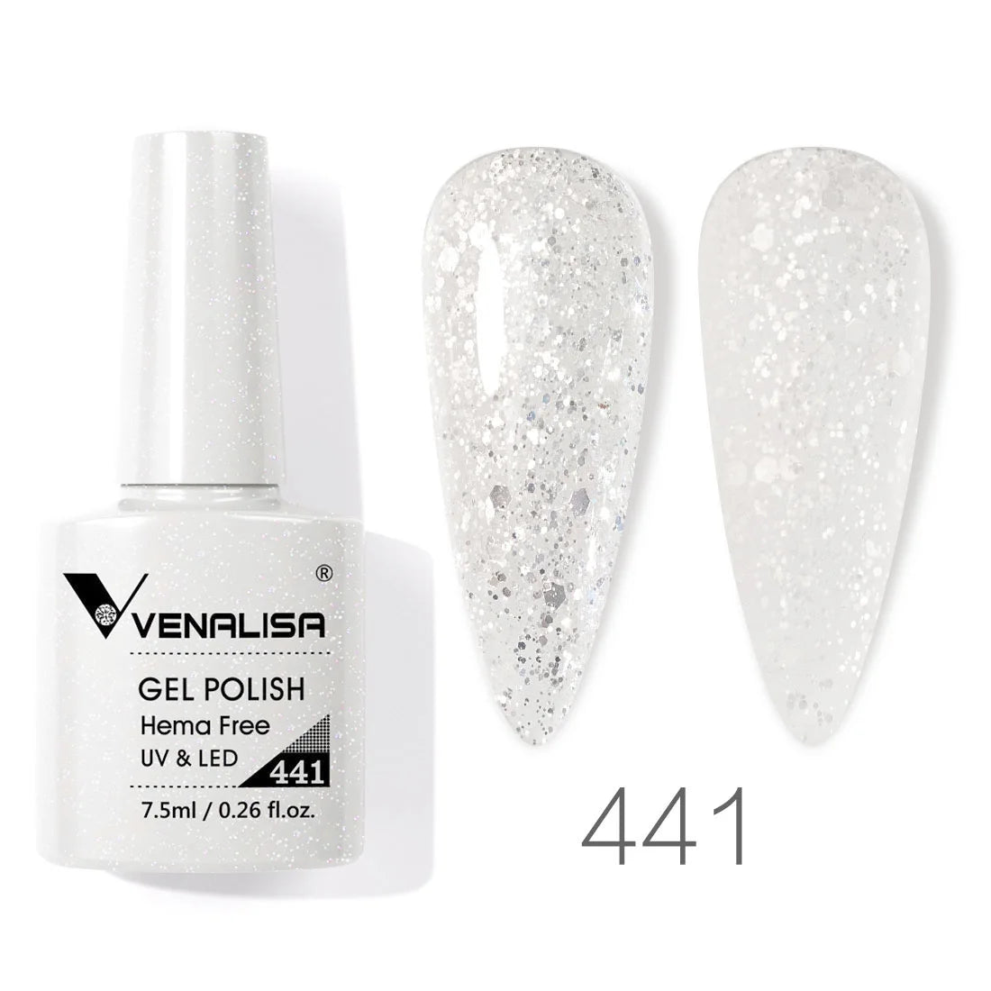 Venalisa VIP4 Gel Nail Polish 7.5ml — Soak Off UV/LED Long-Lasting Color