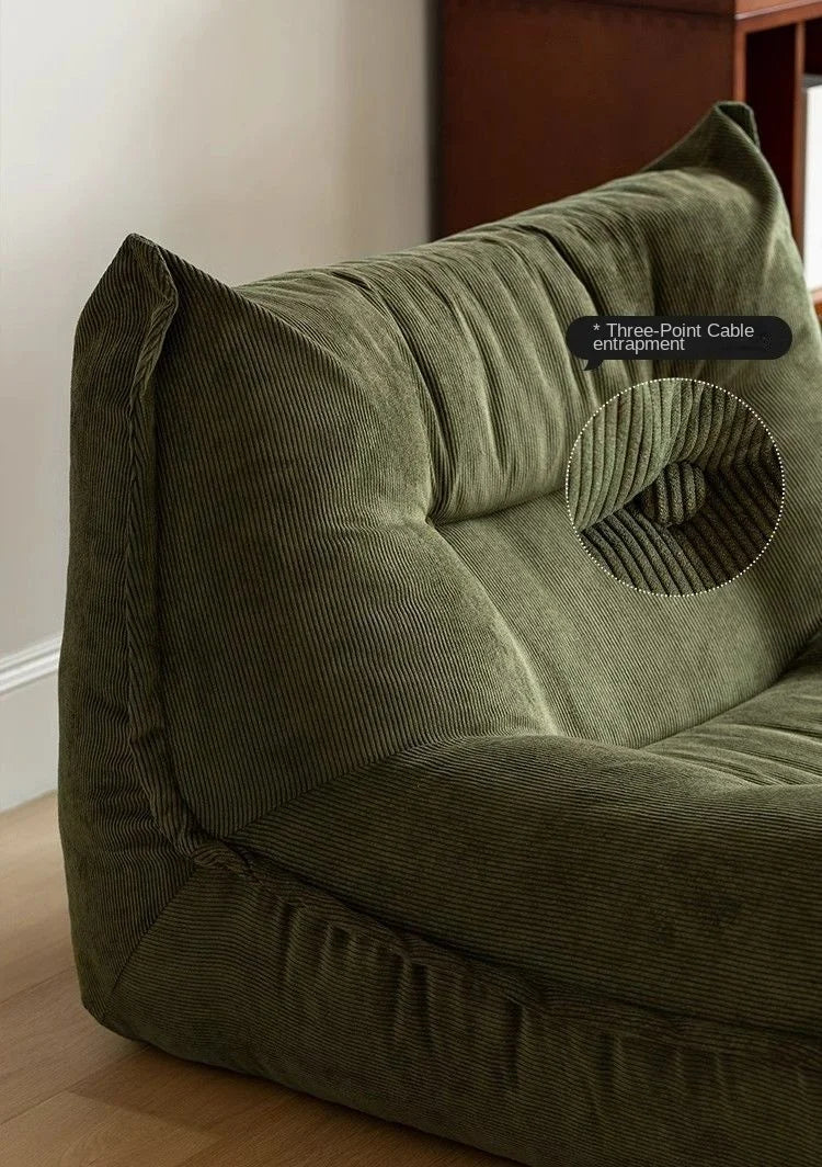 Caterpillar Floor Lounge Chair with Deep Seat