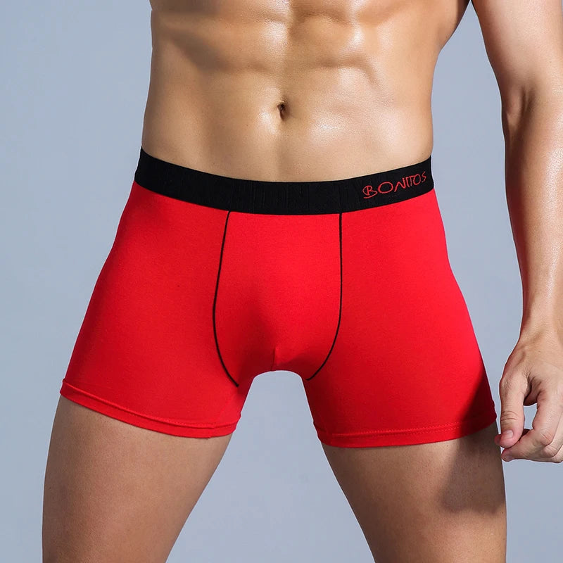 Men's Cotton Stretch Boxer Shorts