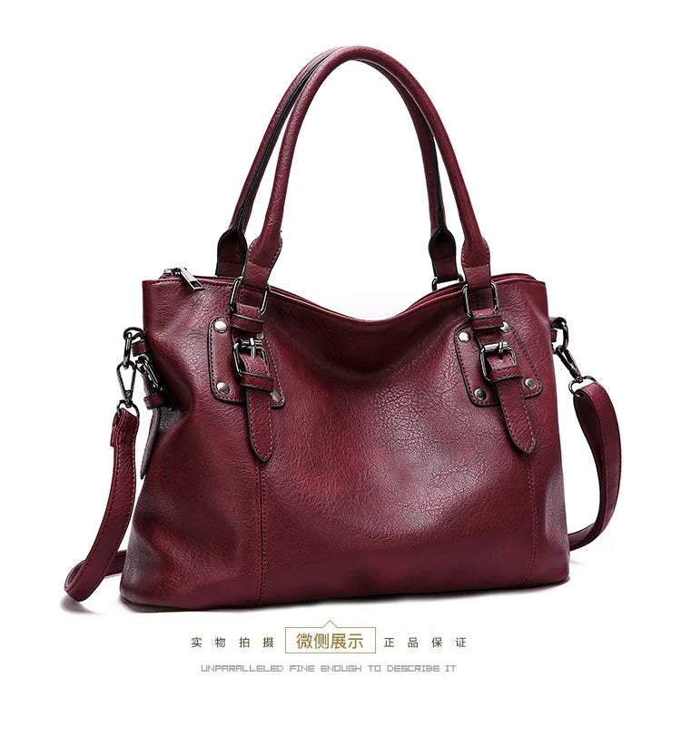 Vintage Patent Leather Pillow Shoulder Bag – Luxury Hobo Crossbody Handbag for Women