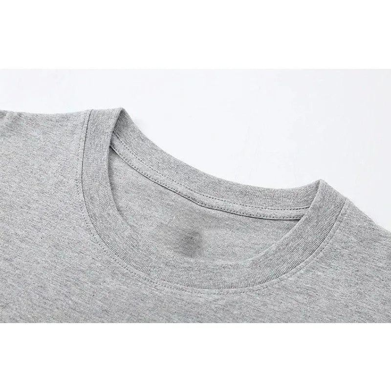 Unisex 100% Cotton Loose Round Neck T-Shirt — Everyday Essential Tee