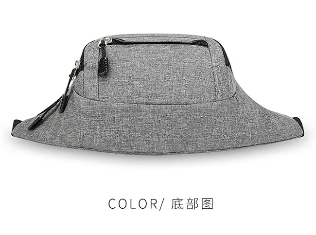 Adjustable Multi-Pocket Waist Bag – Commuter Shoulder Strap Travel Bag for Outdoor Sports