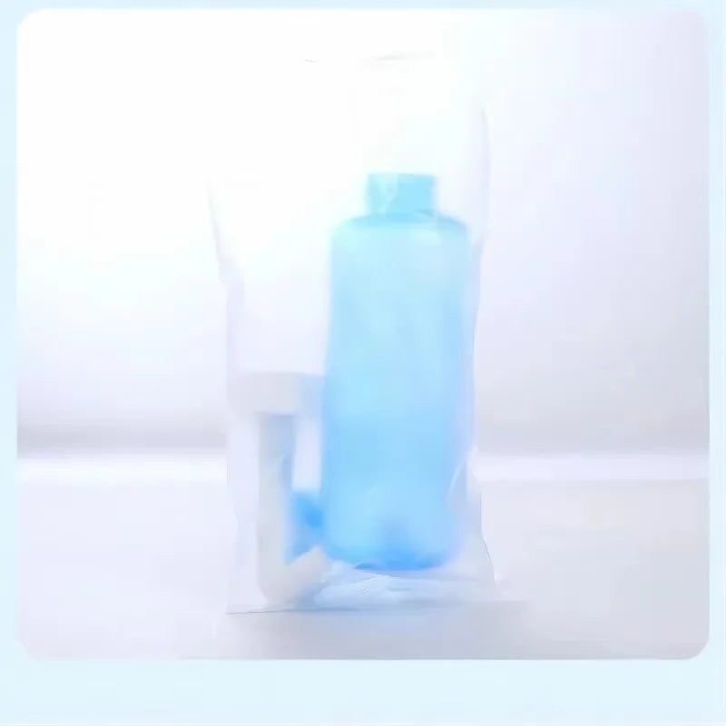 Nasal Wash Bottle 300ml – Manual Saline Nasal Rinse for Adults & Children – Rhinitis & Sinus Relief