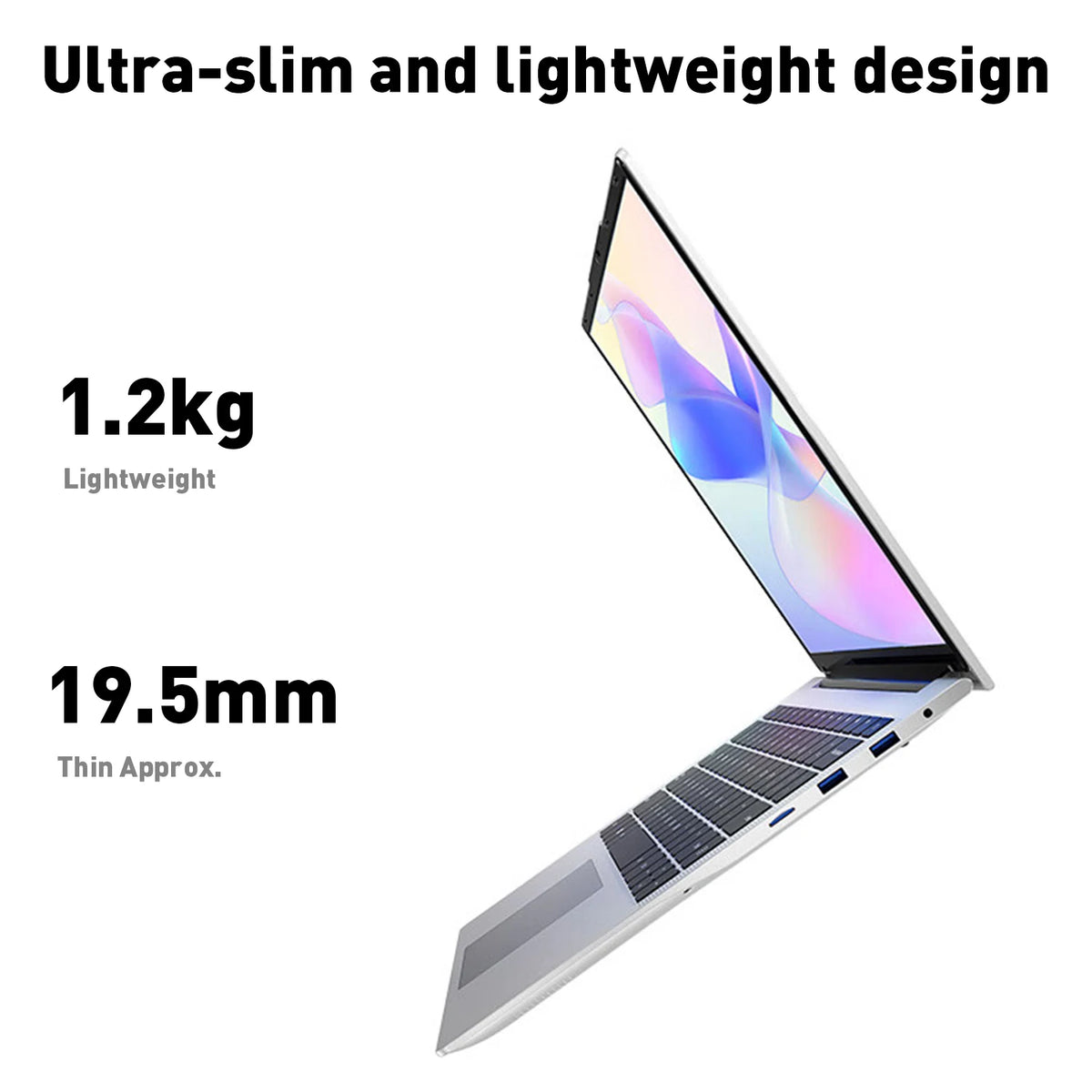 14.1" Intel Pentium N3700 Ultra Slim Laptop – 16GB RAM, Up to 2TB SSD, Windows 11