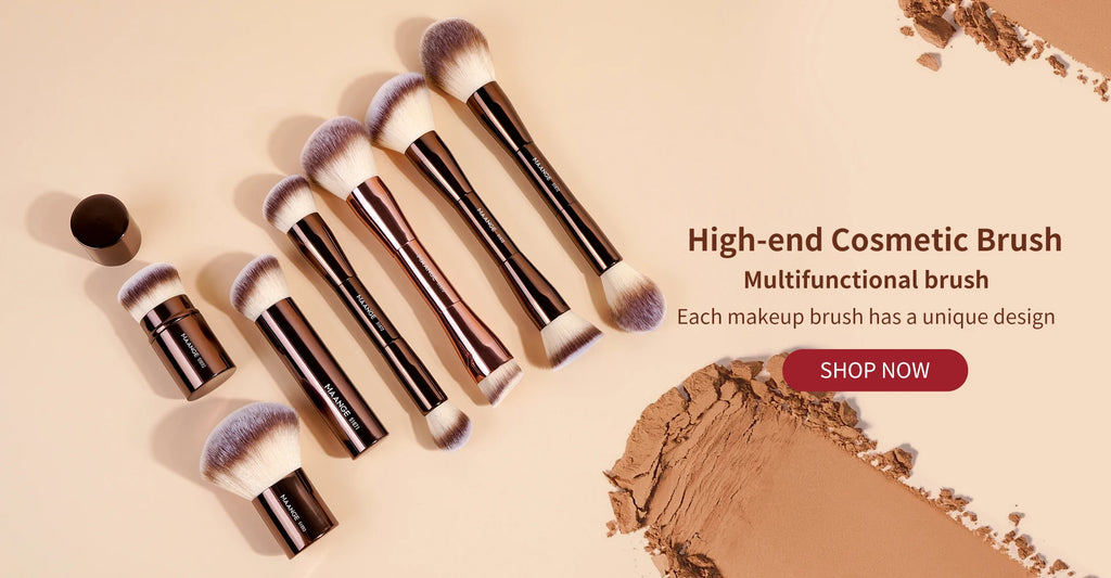 MAANGE Single Makeup Brush with Box — Foundation & Blush