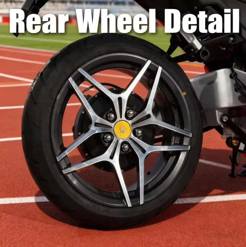 3000W Two-Wheel Electric Motorcycle – 80 km/h