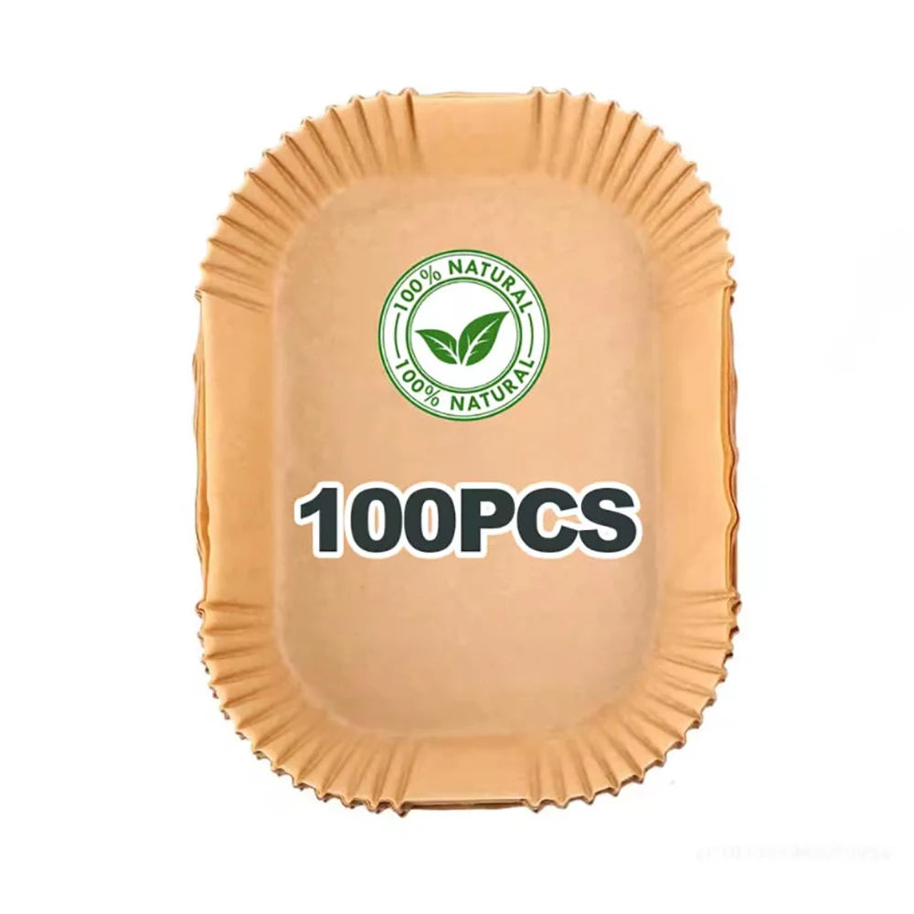Air Fryer Paper Liners for Ninja – 20.5 × 14cm