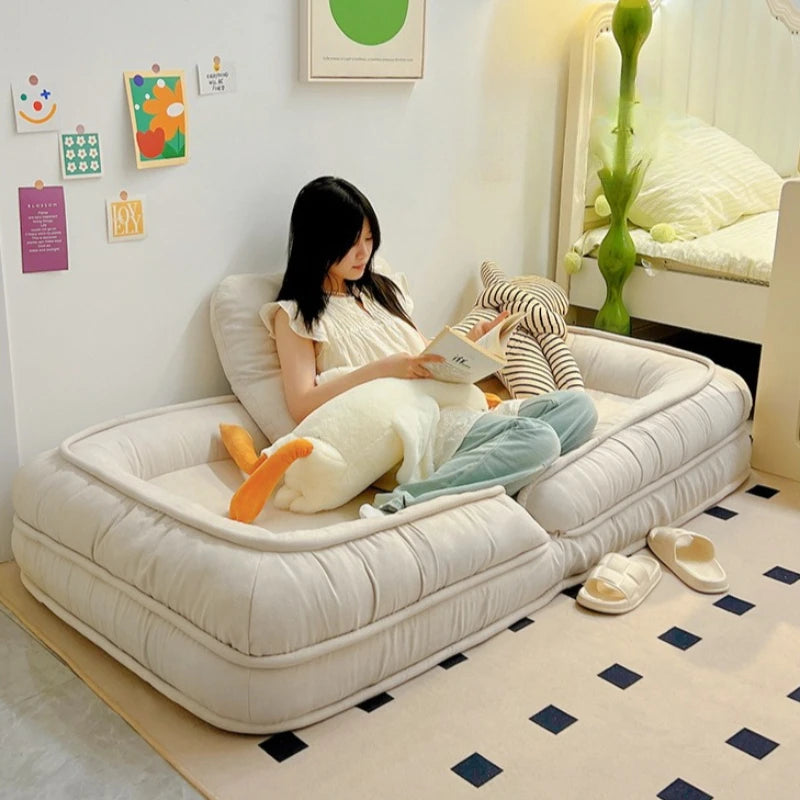 Folding Tatami Floor Sofa with Foam Cushioning