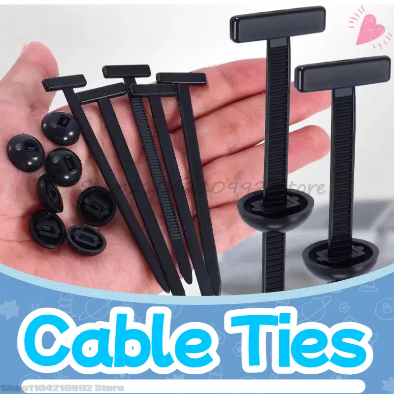 Secure. Fasten. Organize. — Nylon Cable Tie Buckle Clips | Mudguard, Fender & Inner Lining Fasteners, Outdoor & Camping Use, 5–1000pcs