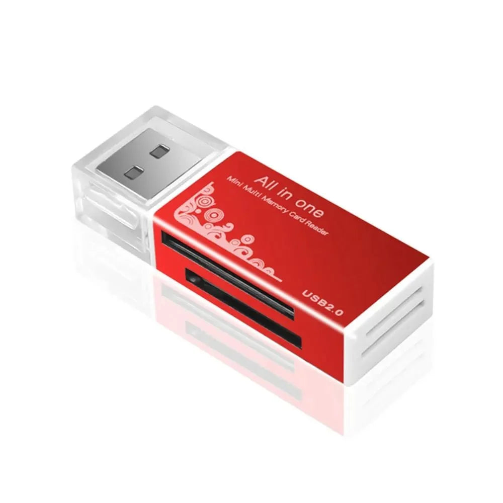 USB 3.0 Multi-Card Reader & Hub Adapter – SD, TF, MiniSD, Flash Drive for PC & Laptop