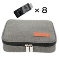 MegaWalke Insulin Cooler Bag – Portable Insulated Diabetic Travel Case with Aluminum Foil Lining