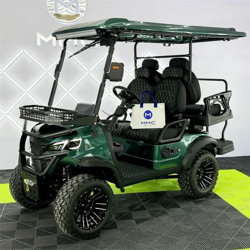Professional High-Speed Electric Golf Cart — 2/4/6/8 Seat, 60V, 5000W