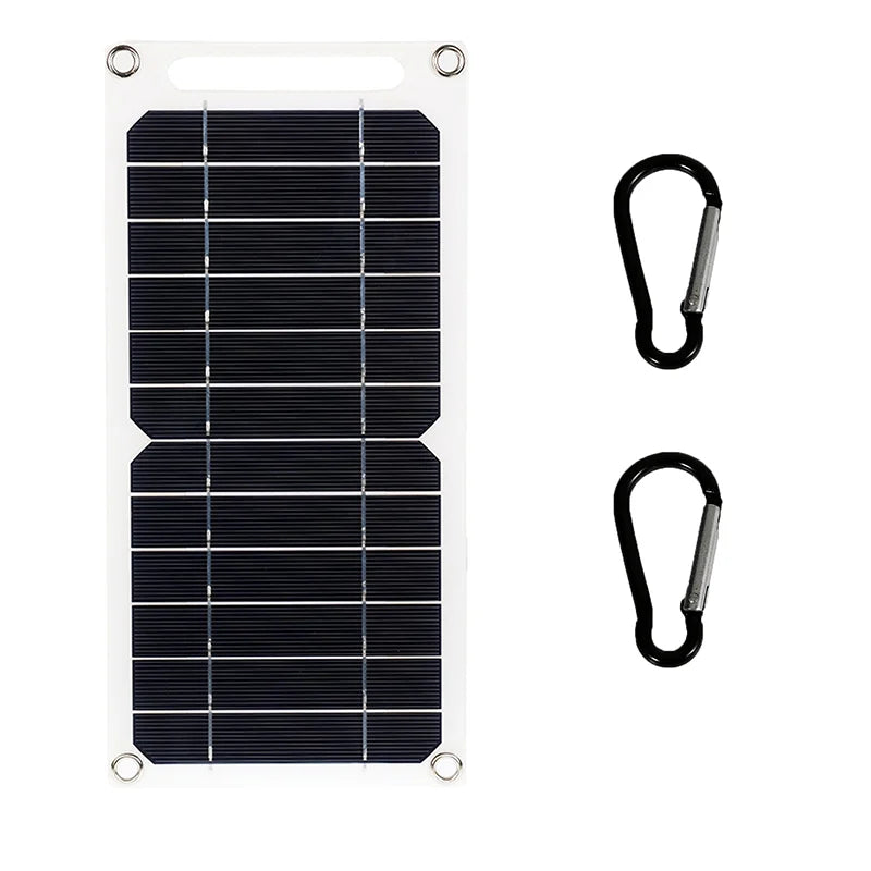 30W Portable Solar Panel — Foldable Monocrystalline Charger for Power Banks & Stations