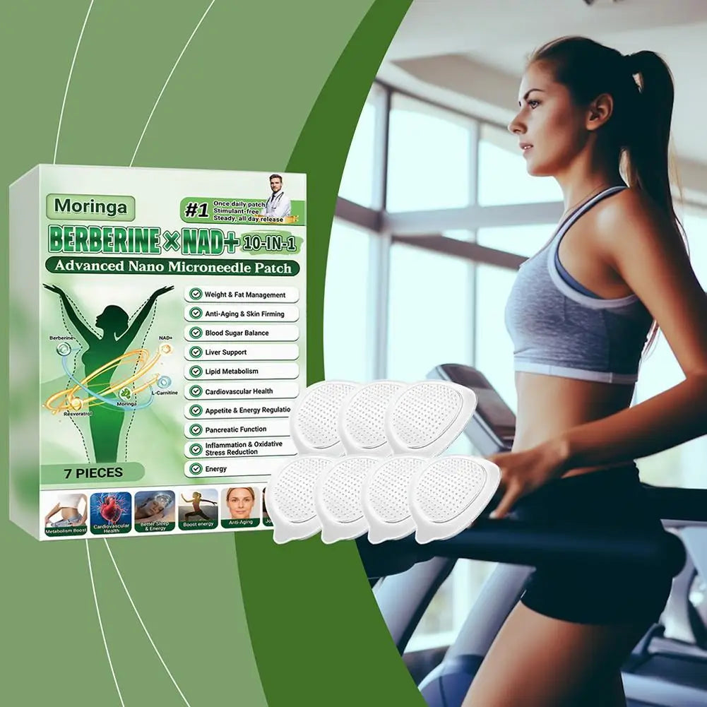 Nano Microneedle Body Patch – 7-Piece Skin Smoothing & Line Reducing Set