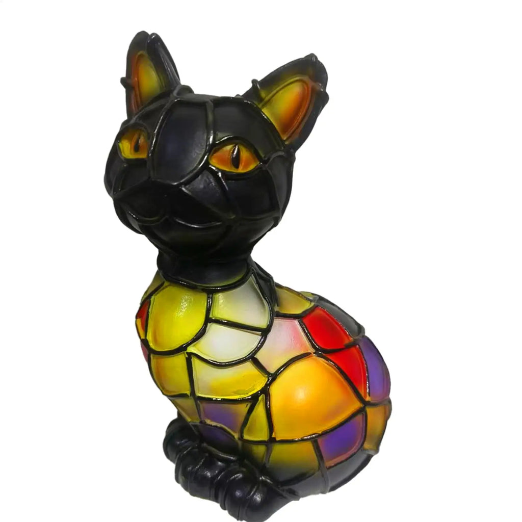 Animal Table Lamp – Colorful Resin Accent