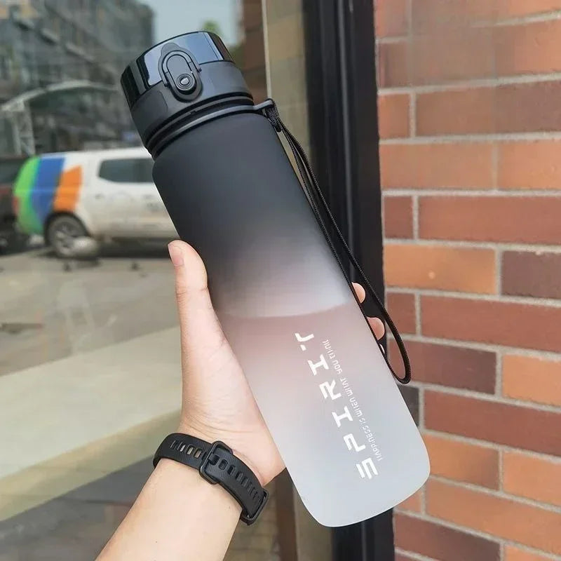 Simbuid Colorful Sports Water Bottle 500ml/650ml/1000ml – Leakproof PC+PP, FCM Certified, Gym & Outdoor