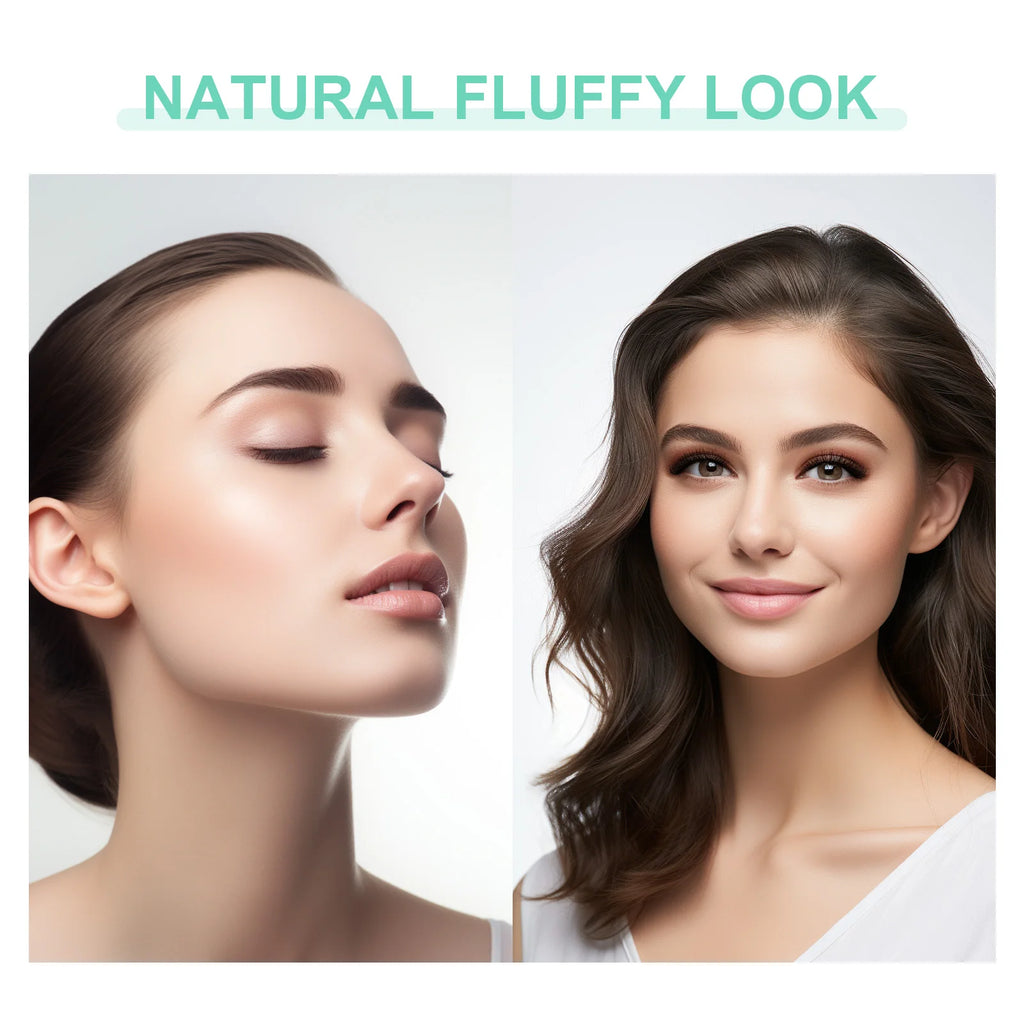Salon-Perfect Lashes. Every Time. — NAGARAKU W Shape Premade Fan Eyelash Extensions | 3D 4D 5D, C & D Curl, 0.07mm, 8–15mm, Natural Soft Light